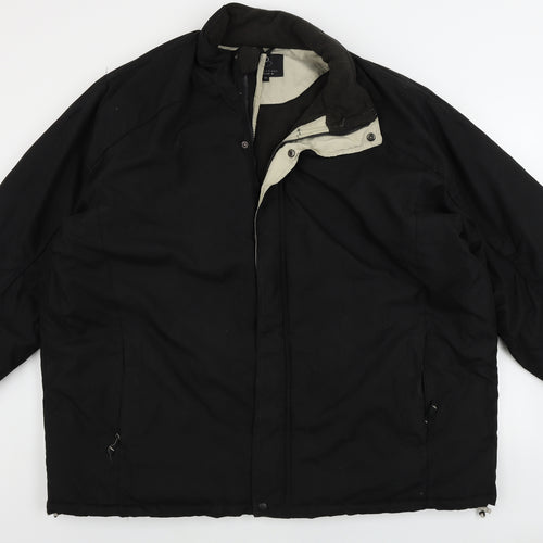 Paul Berman  Mens Black   Jacket Coat Size 3XL