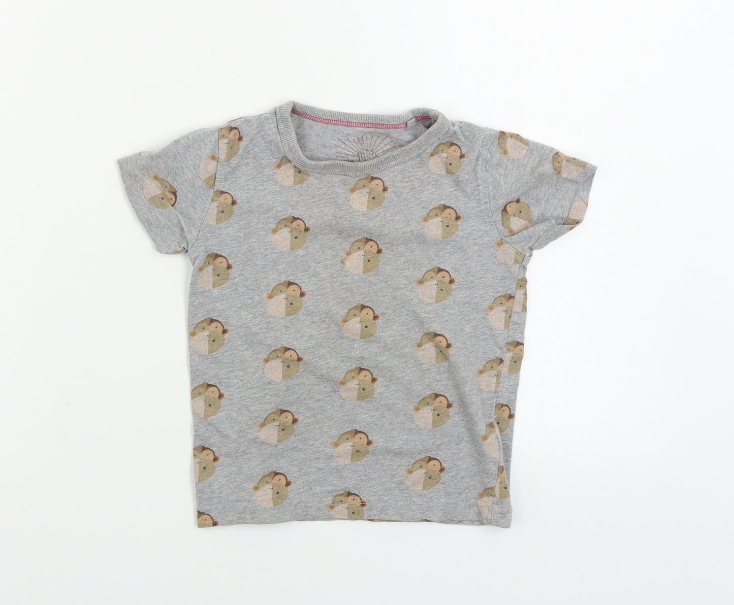 NEXT  Girls Grey   Basic T-Shirt Size 2 Years