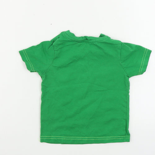 George  Boys Grey   Basic T-Shirt Size 12-18 Months  - Christmas T Shirt