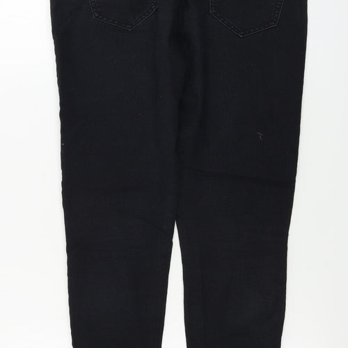 Denim & Co. Womens Black   Skinny Jeans Size 14 L24 in