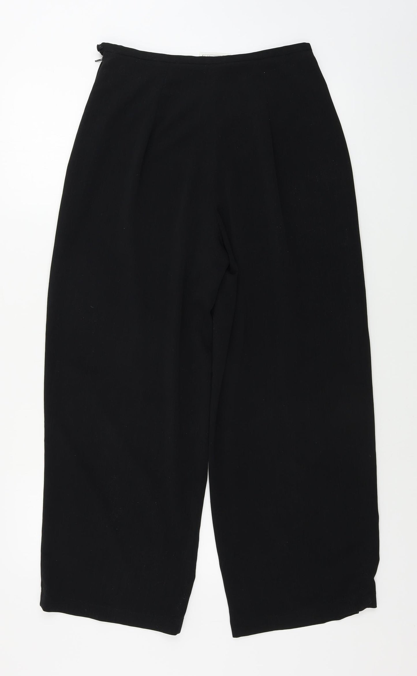 BHS  Womens Black   Trousers  Size 12 L27 in