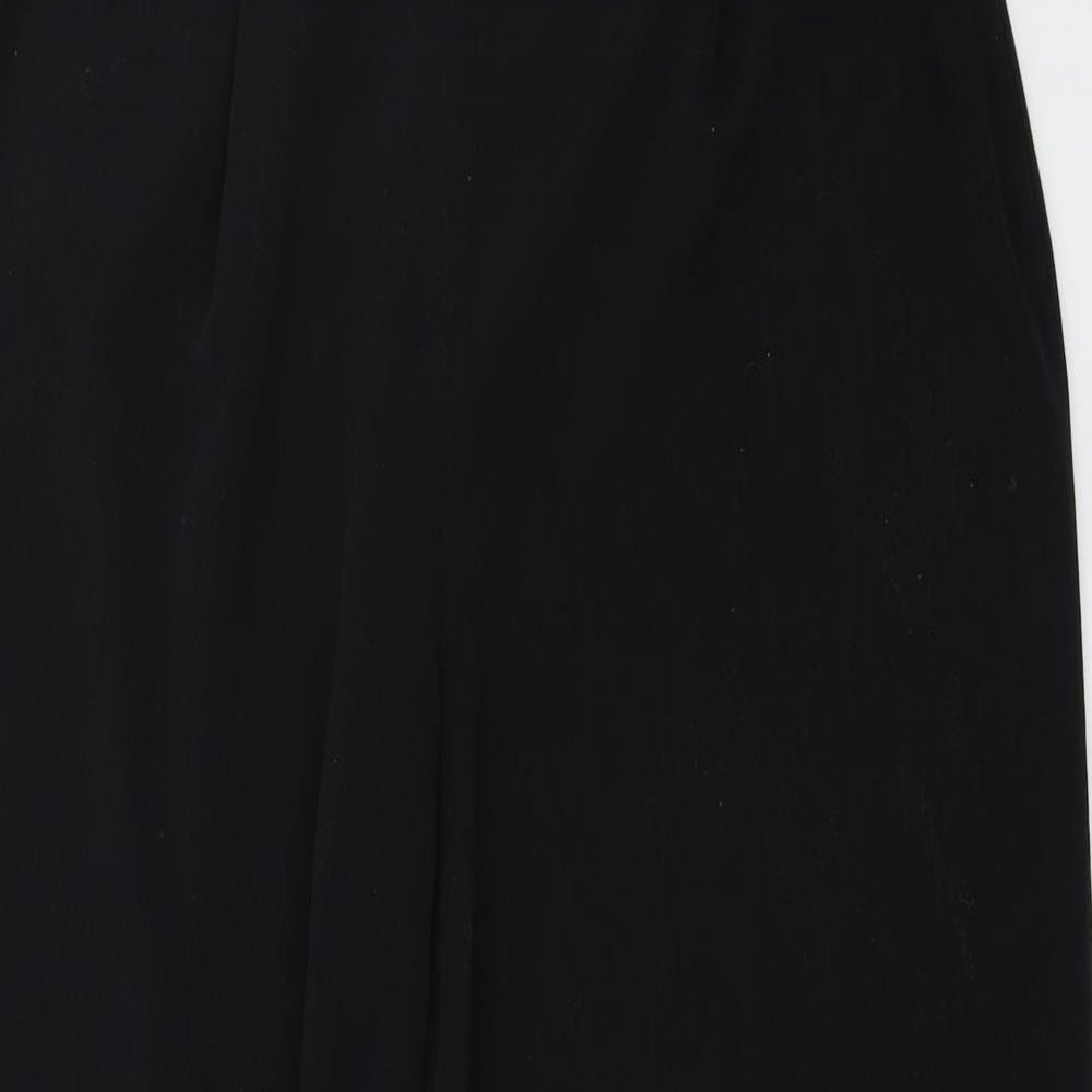 BHS  Womens Black   Trousers  Size 12 L27 in