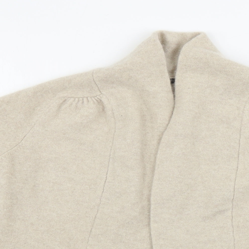 Marks and Spencer  Womens Beige   Cardigan Jumper Size 12