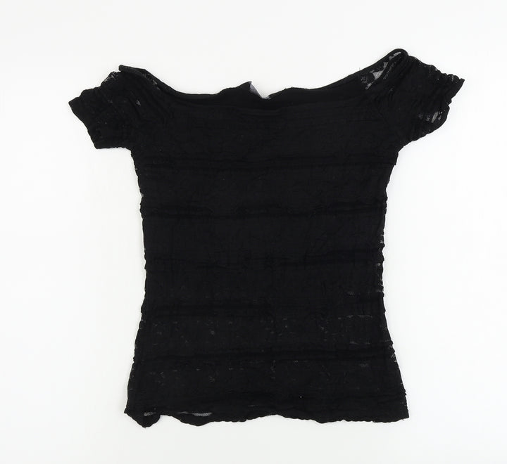 Dorothy Perkins  Womens Black   Basic T-Shirt Size 10