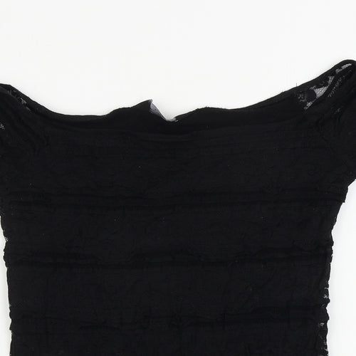 Dorothy Perkins  Womens Black   Basic T-Shirt Size 10