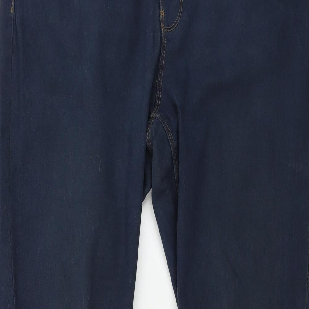 Denim & Co. Womens Blue   Skinny Jeans Size 18 L30 in