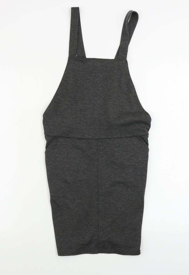 New Look Womens Grey   A-Line  Size 8
