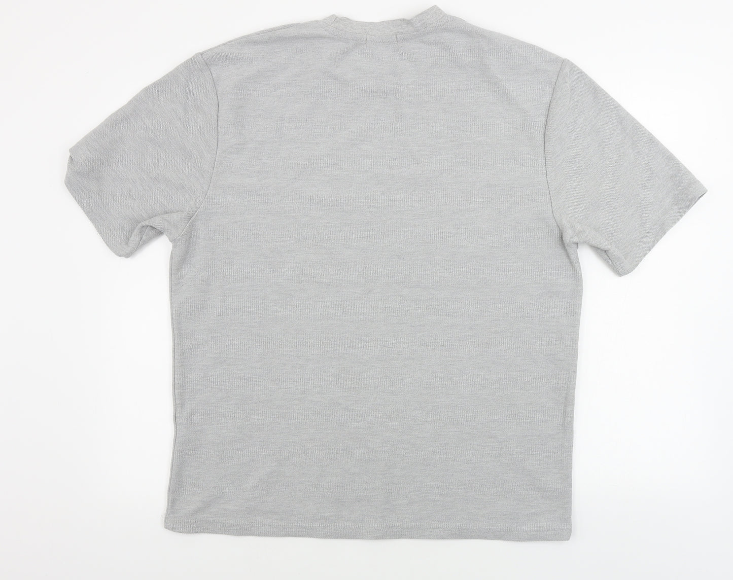 Topman  Mens Grey    T-Shirt Size S
