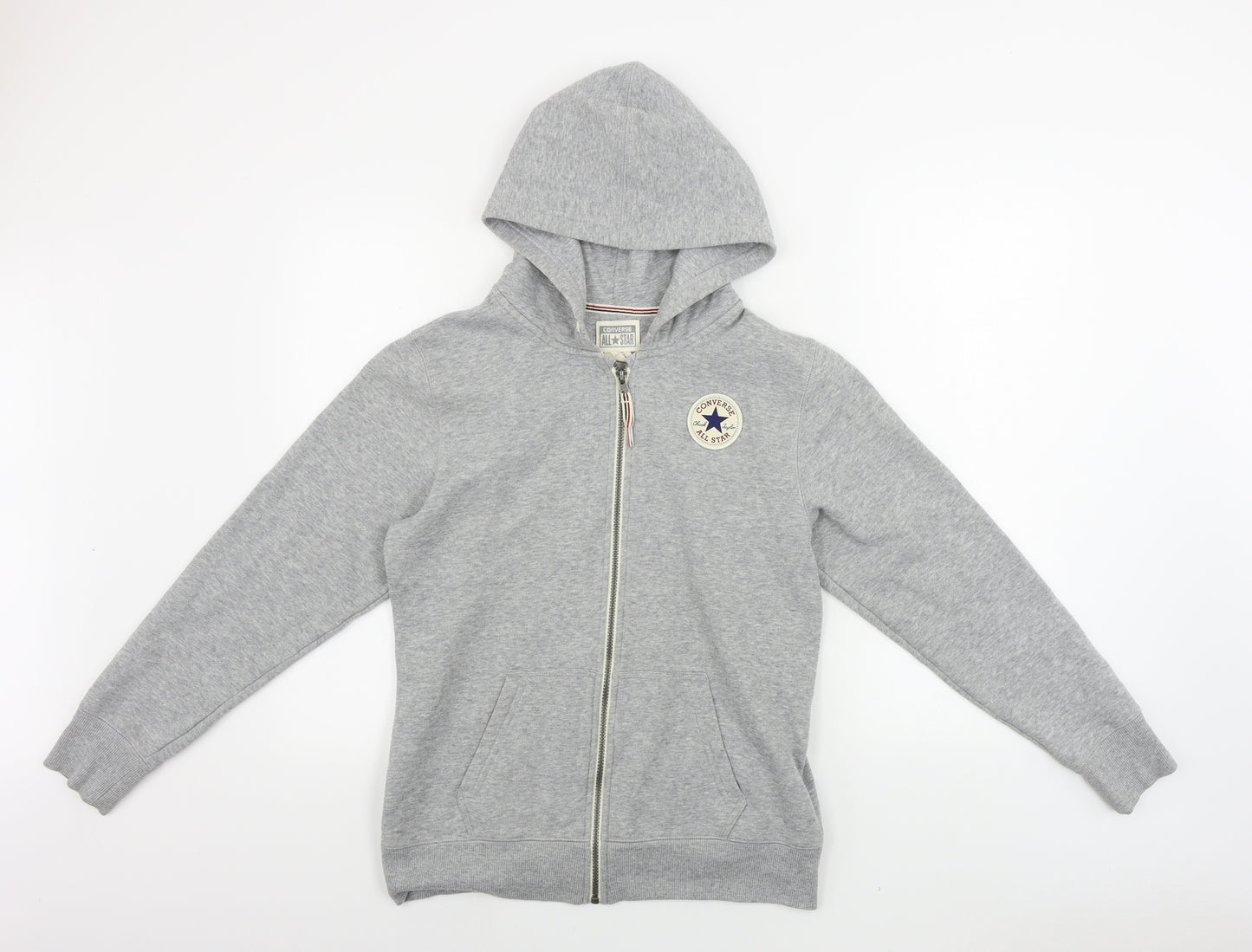 Converse  Mens Grey   Full Zip Jumper Size XL