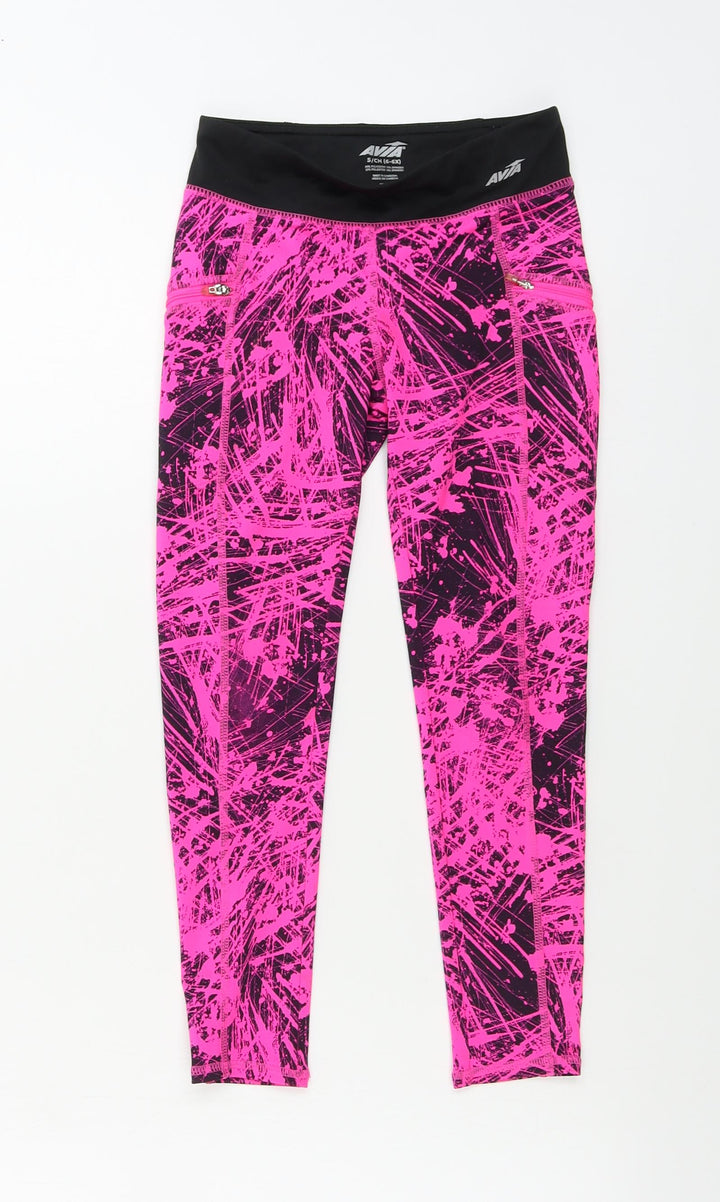 Avia Girls Pink Jegging Trousers Size S