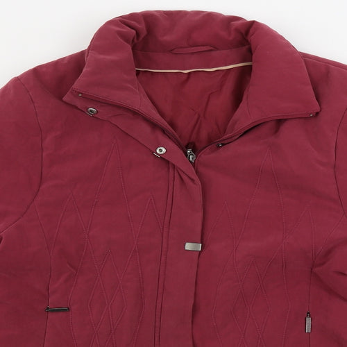 Preworn  Womens Purple   Jacket Coat Size 16