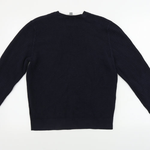 COS Mens Blue   Pullover Jumper Size L