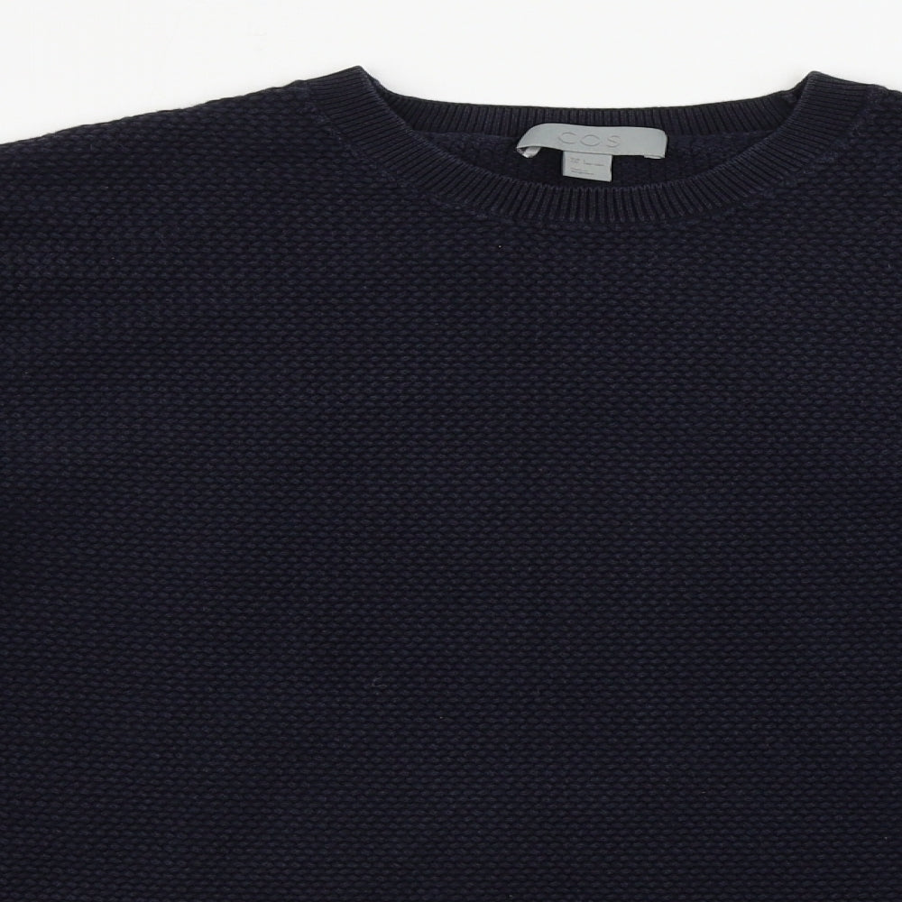 COS Mens Blue   Pullover Jumper Size L