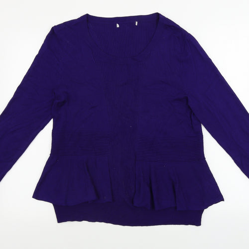 Per Una  Womens Purple   Pullover Jumper Size 14