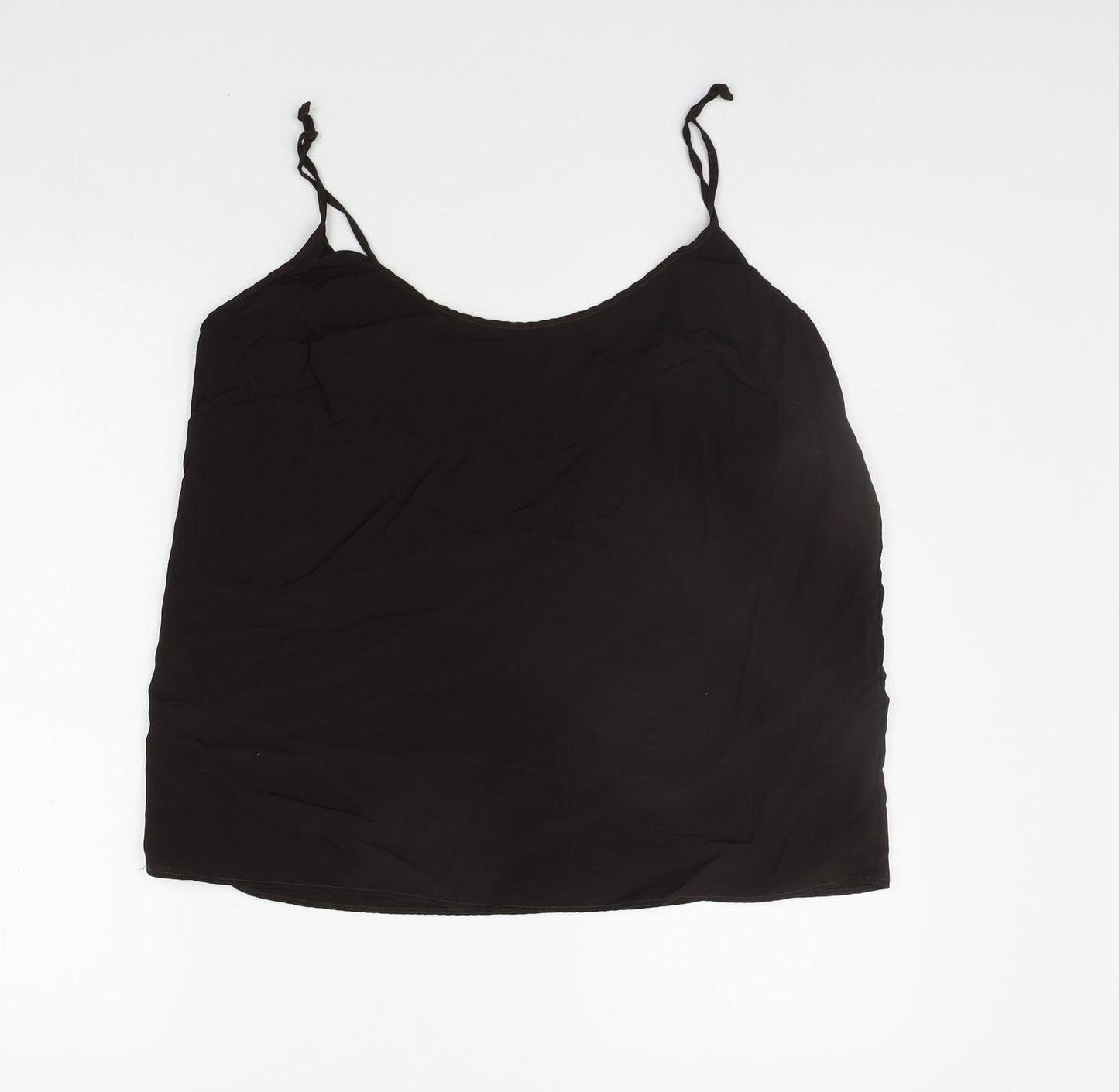 Marks and Spencer Womens Brown   Basic Tank Size 14