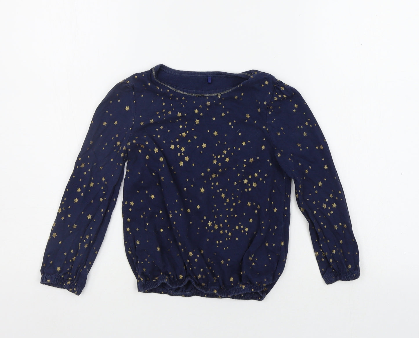 George Boys Blue Geometric  Basic T-Shirt Size 4-5 Years  - STARS
