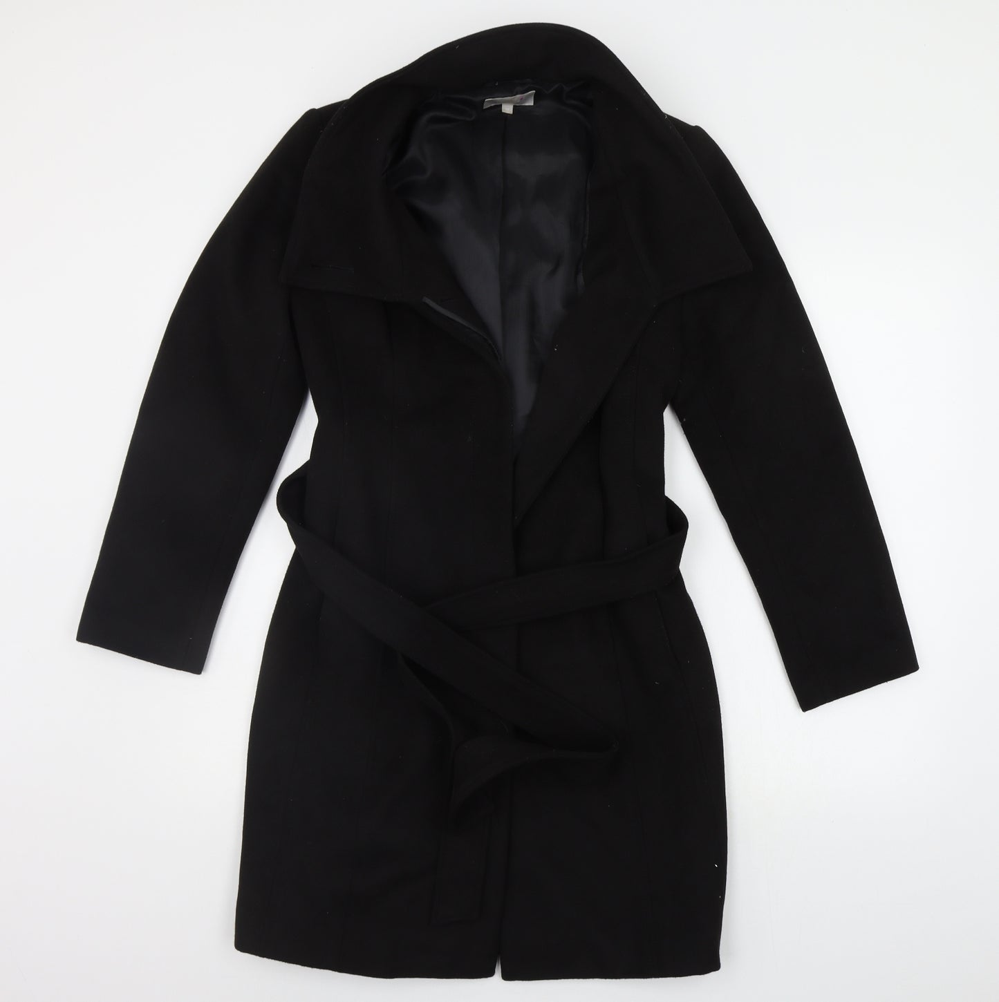 Per Una Womens Black   Jacket Coat Size 12