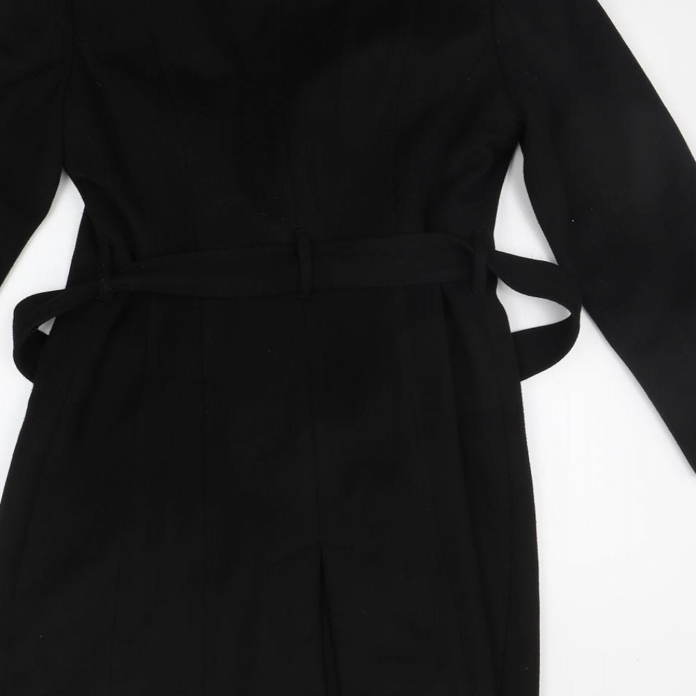 Per Una Womens Black   Jacket Coat Size 12