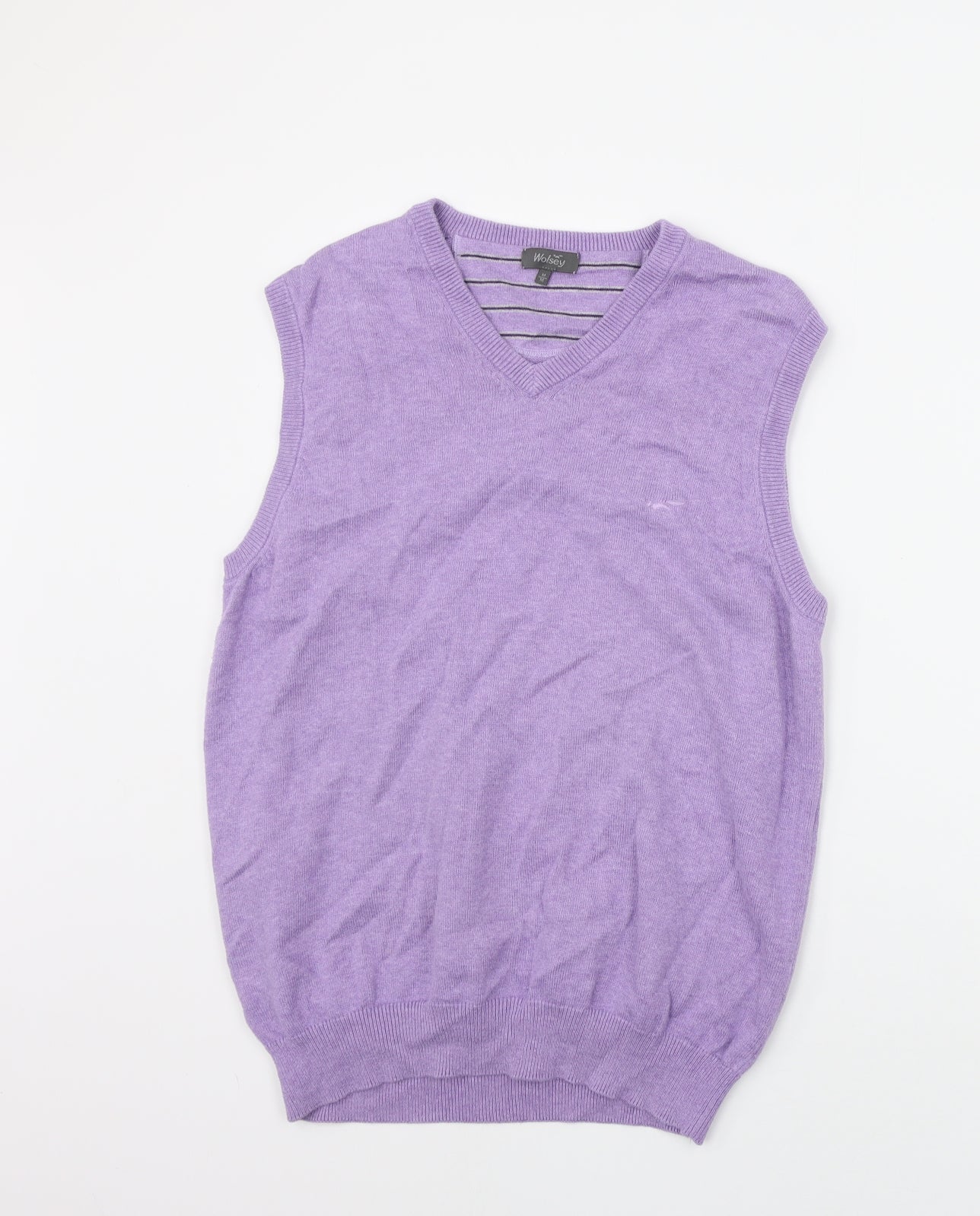 Wosley Mens Purple   Pullover Jumper Size M