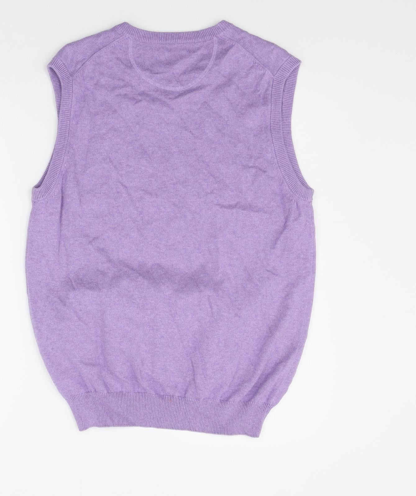 Wosley Mens Purple   Pullover Jumper Size M