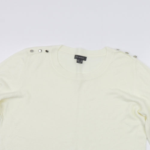 Primark Womens Yellow   Pullover Jumper Size 14