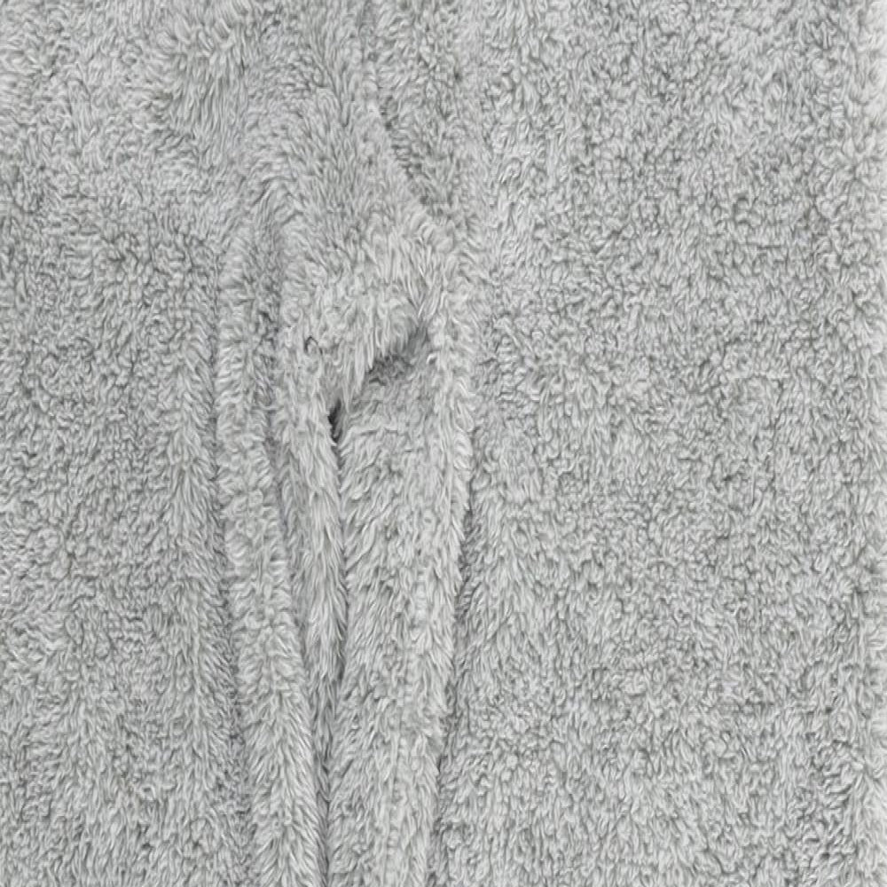 Marks and Spencer Womens Grey Solid  Top Pyjama Pants Size 14  - Elasticated Waist