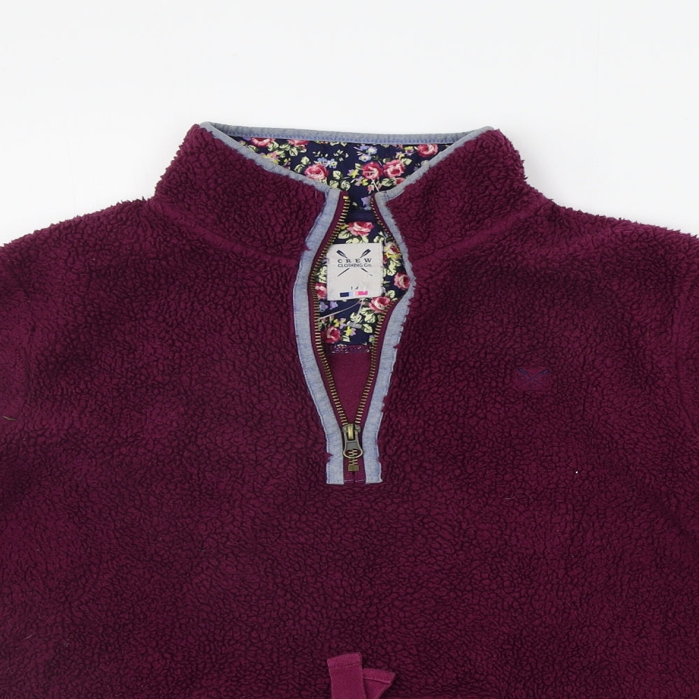 Crew Clothing Womens Purple   Pullover Jumper Size 14