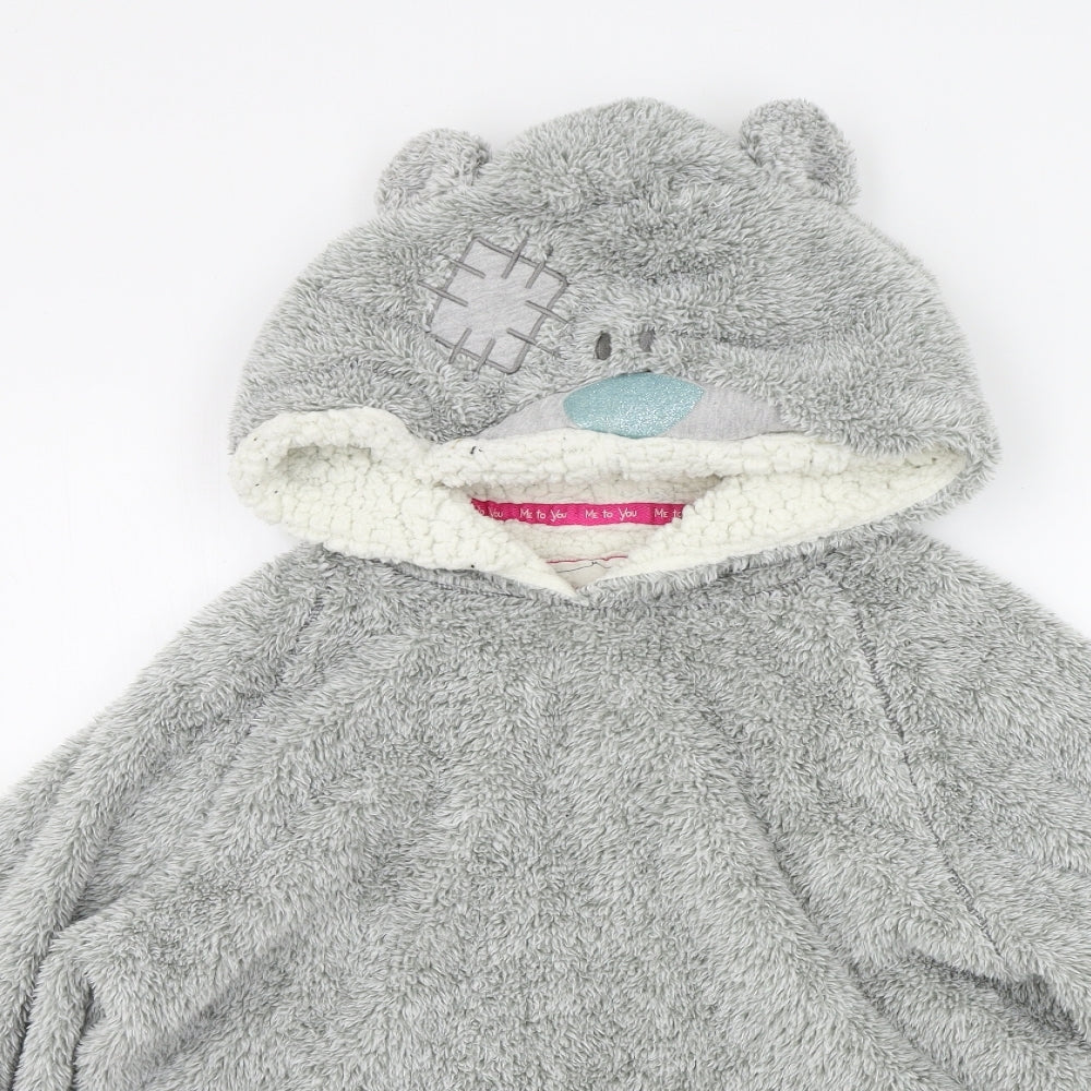 Marks and Spencer Womens Grey Solid  Top Pyjama Top Size 14