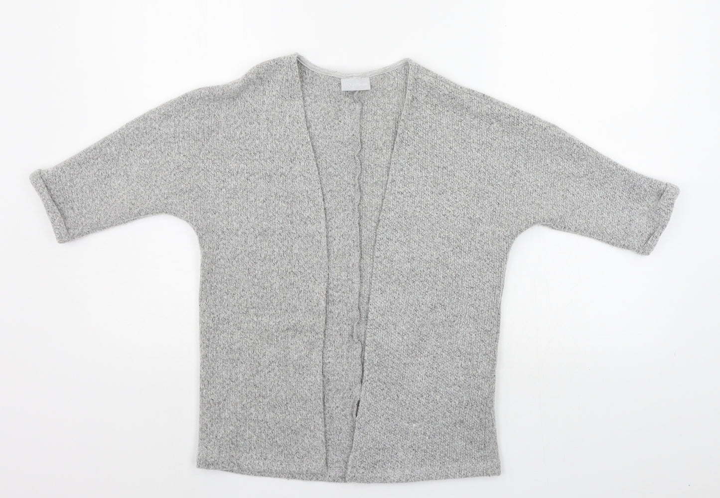 Matalan Girls Grey   Cardigan Jumper Size 7 Years