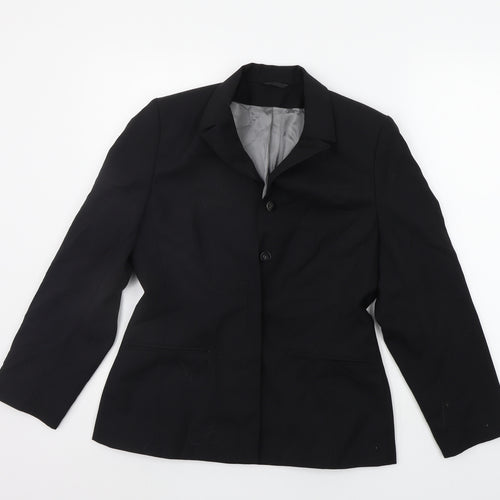 NEXT Womens Black   Jacket Suit Jacket Size 10