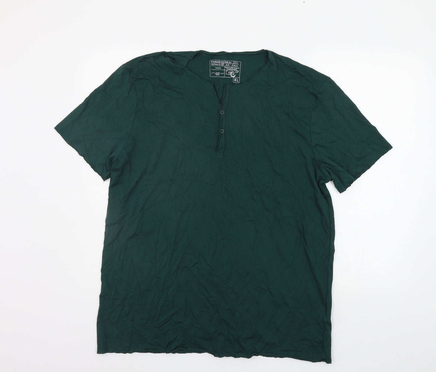 New Look Mens Green    T-Shirt Size XL