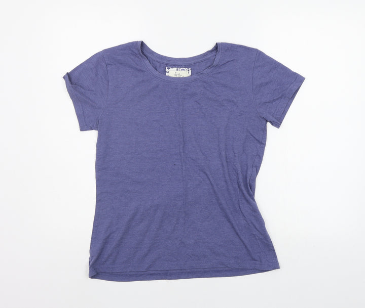 LOVE TO LOUNGE Womens Blue   Basic T-Shirt Size M
