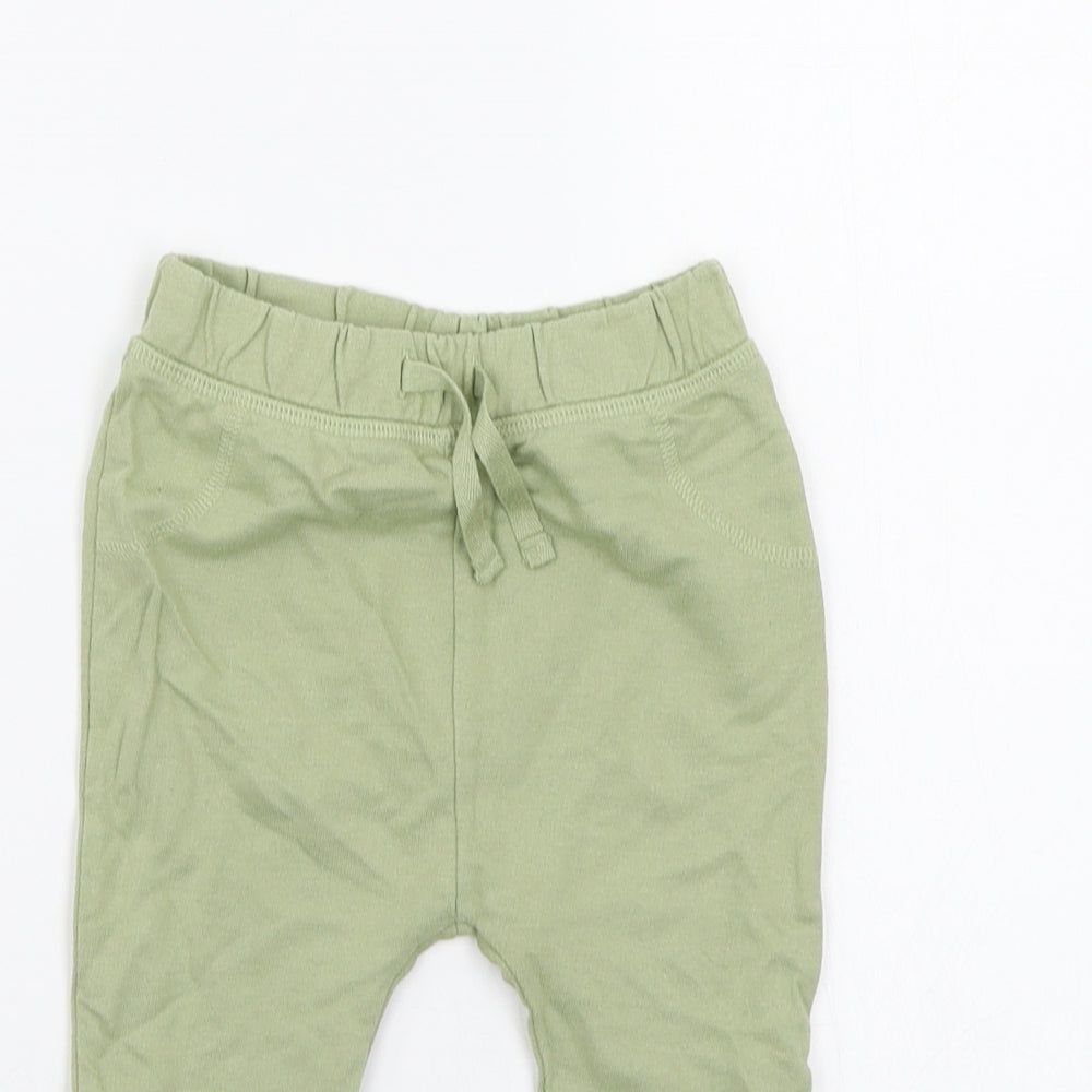 NEXT Boys Green   Jogger Trousers Size 12-18 Months  - Elasticated Waist