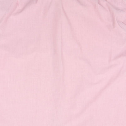 DEBNHAMS Mens Pink    Button-Up Size 17
