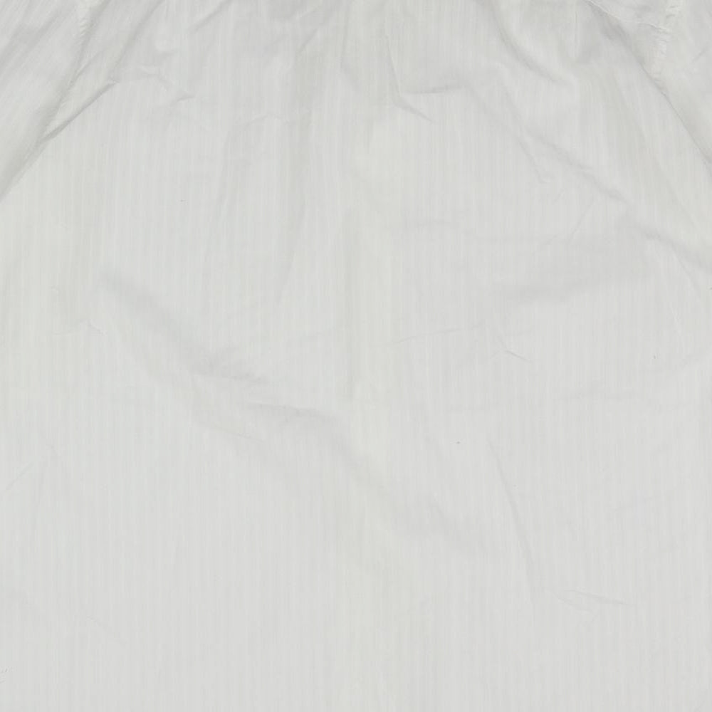 NEXT Mens White    Button-Up Size 17.5