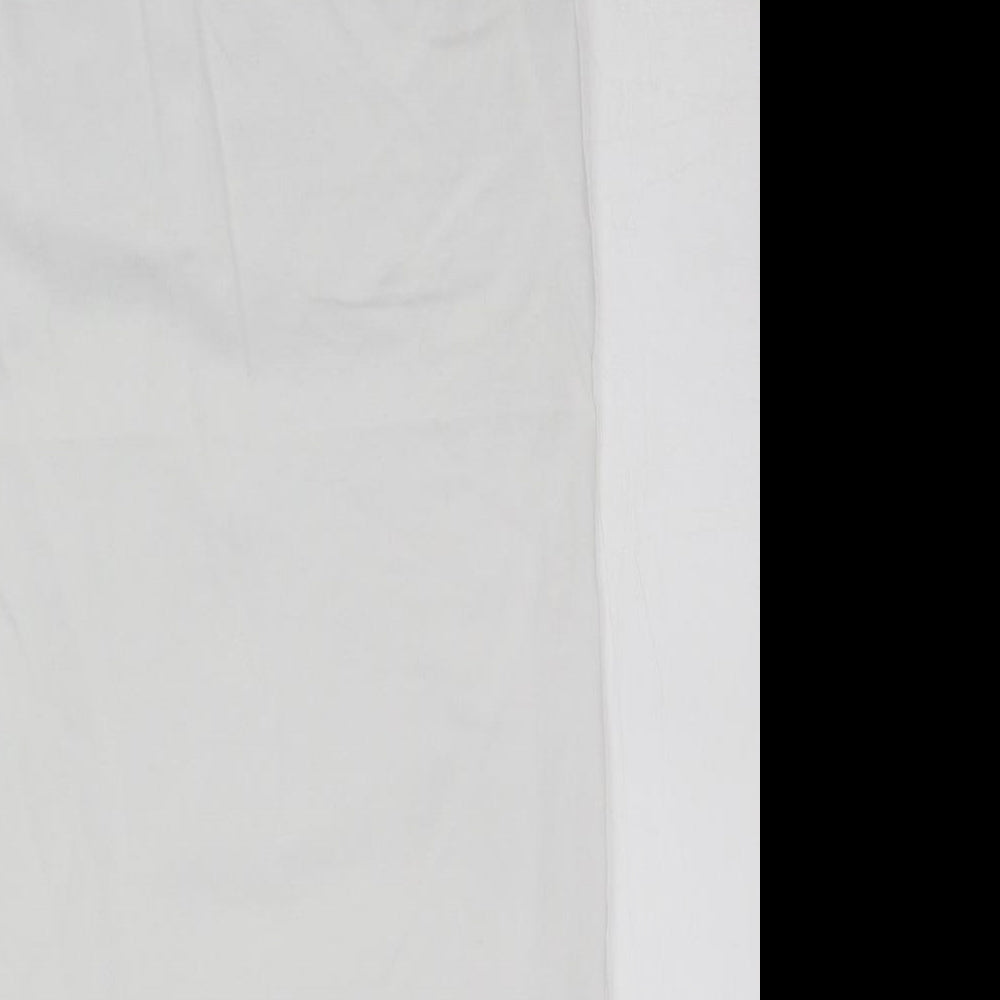 TU Womens White   Basic Tank Size 10