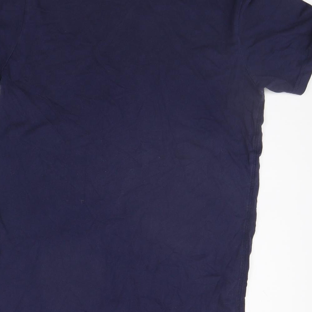 Burton menswear Mens Blue    T-Shirt Size S