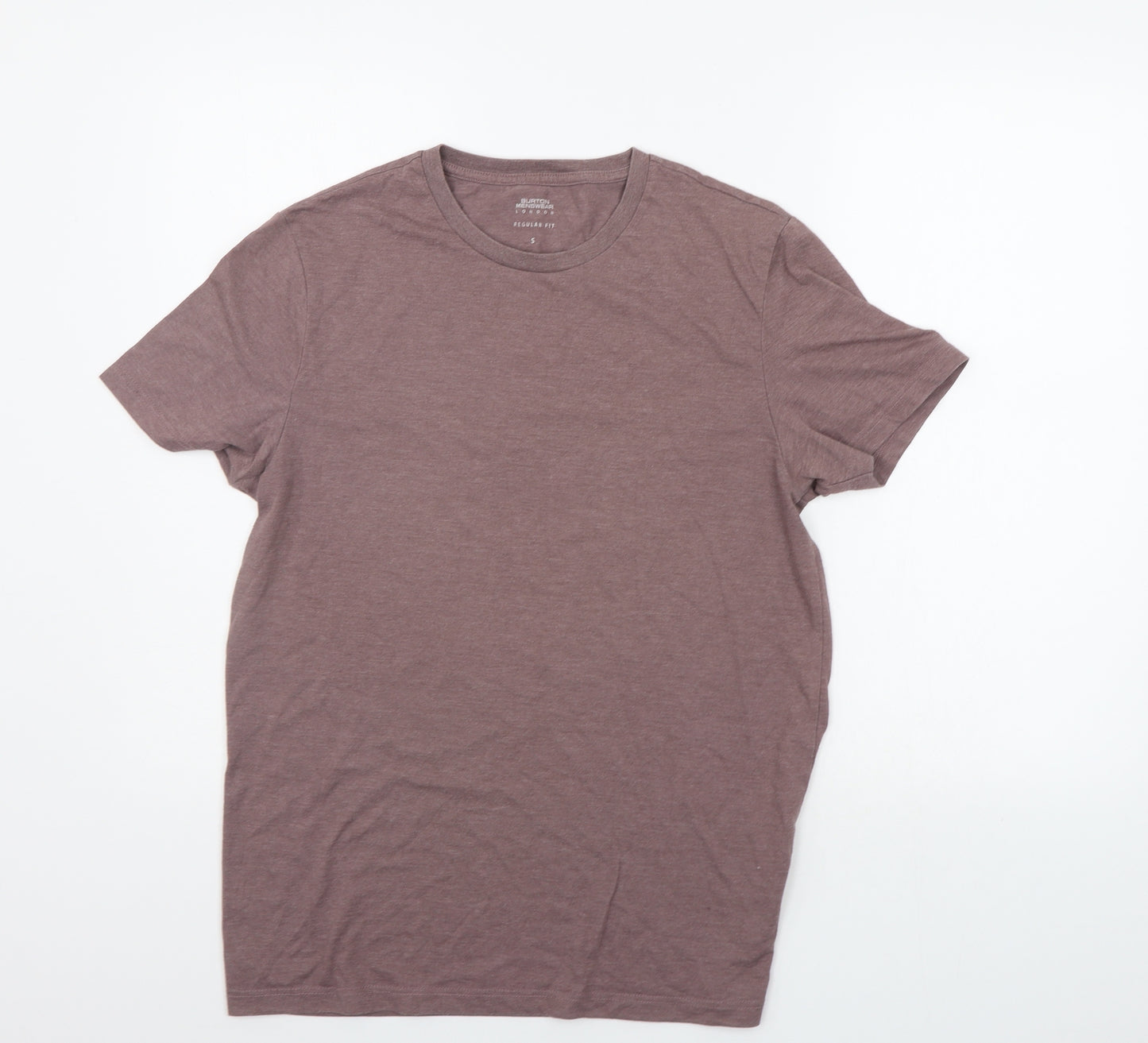 Burton Mens Purple    T-Shirt Size S