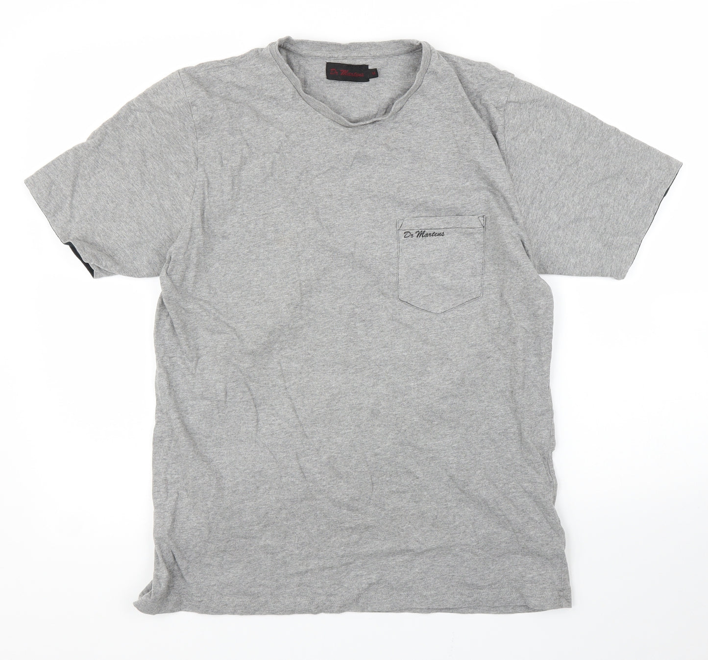 Dr Martens Mens Grey    T-Shirt Size M