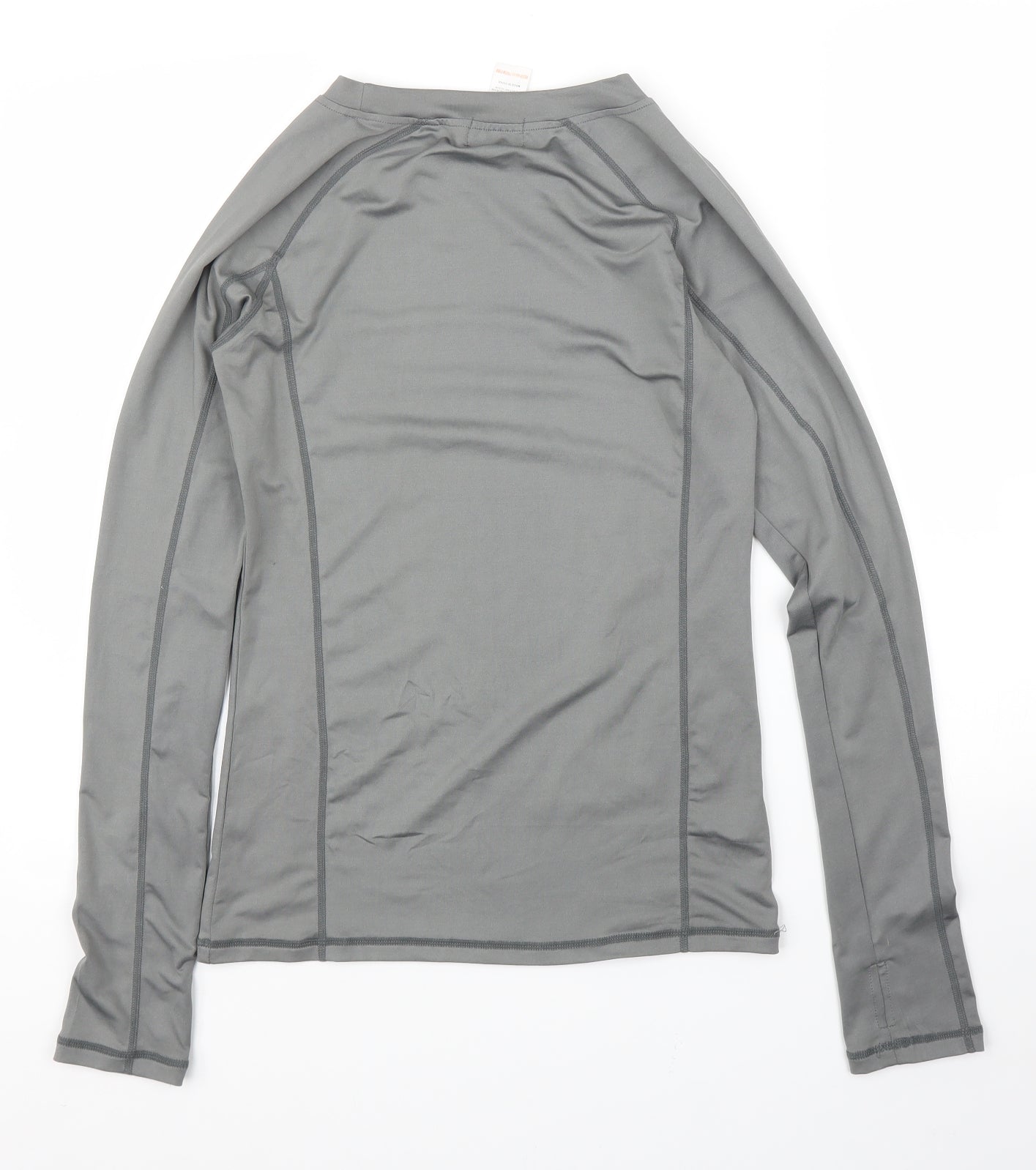 PRETTYLITTLETHING Womens Grey   Basic T-Shirt Size 8