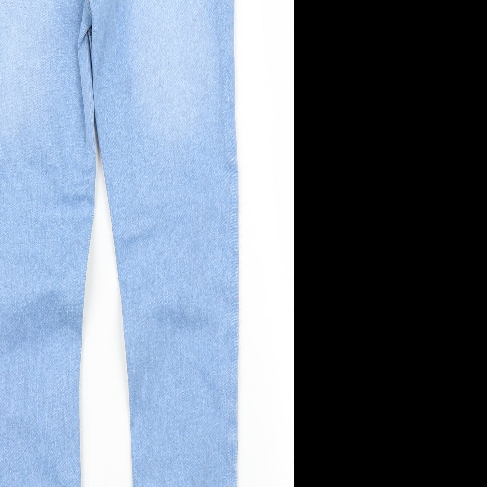 Primark Girls Blue  Denim Skinny Jeans Size 9-10 Years
