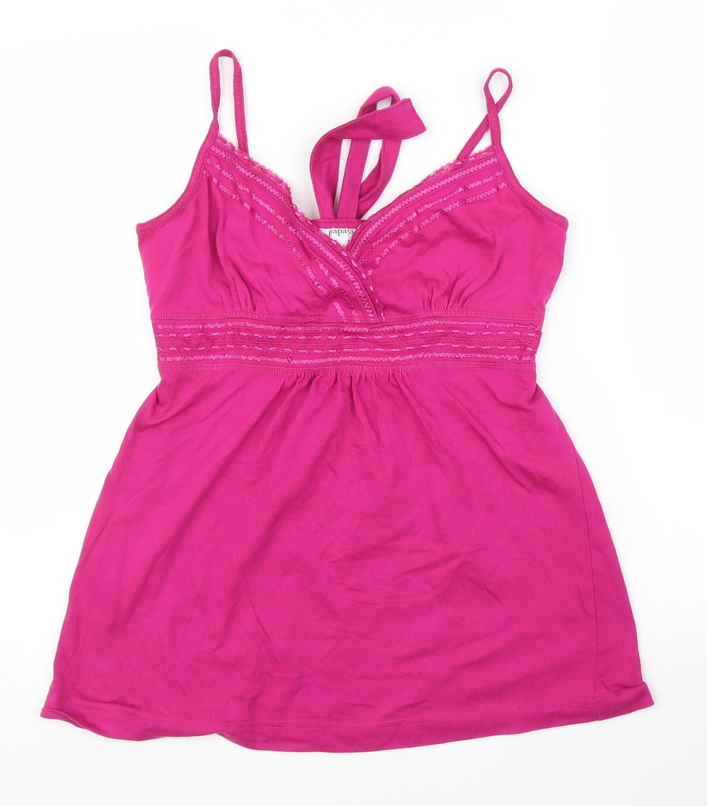 Papaya Womens Pink   Camisole Blouse Size 12