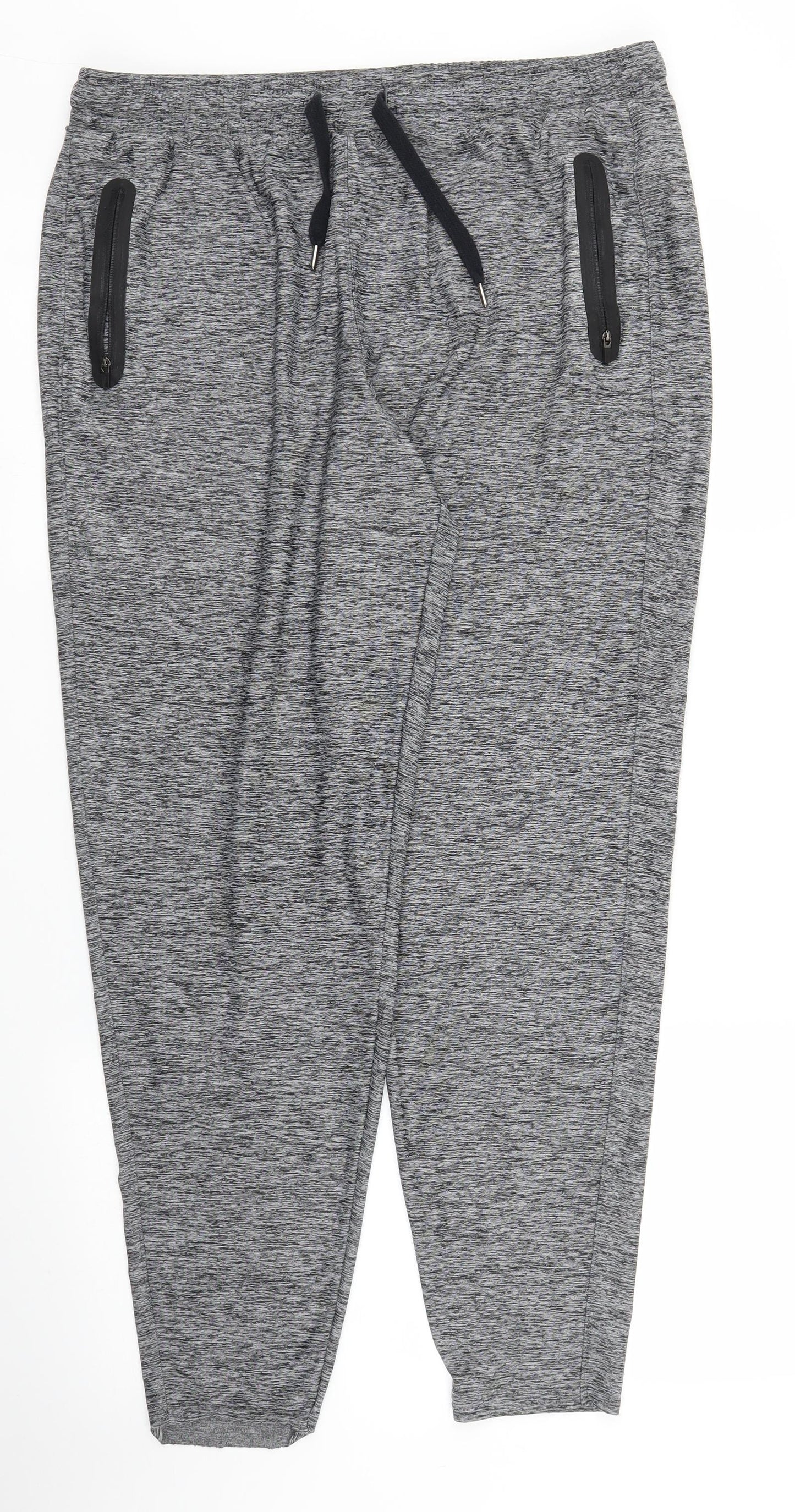 M&S Womens Grey   Sweatpants Trousers Size 14 L25 in