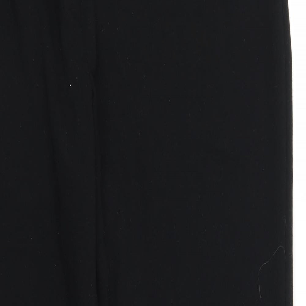 M&S Womens Black   Capri Trousers Size 16 L27 in