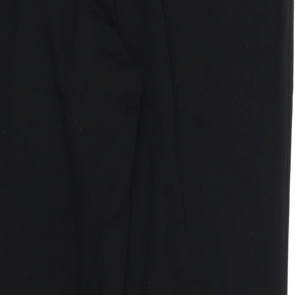 M&S Womens Black   Capri Trousers Size 16 L27 in