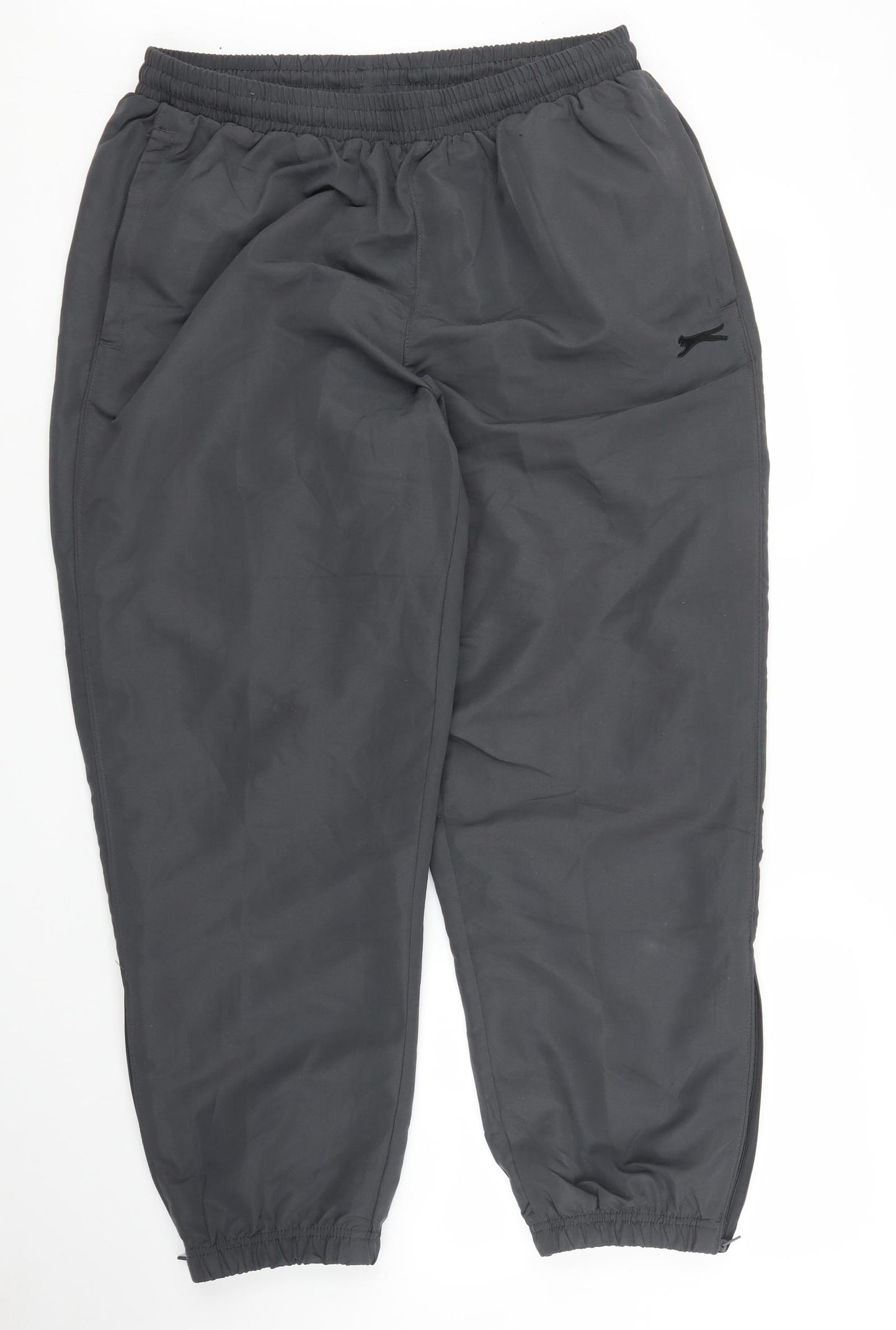 Slazenger Mens Grey   Sweatpants Trousers Size XL L27 in