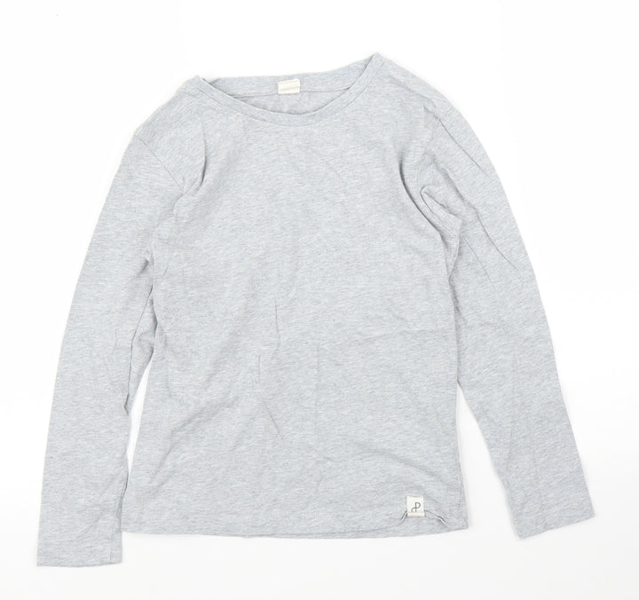Popupshop Girls Grey   Basic T-Shirt Size 9 Years