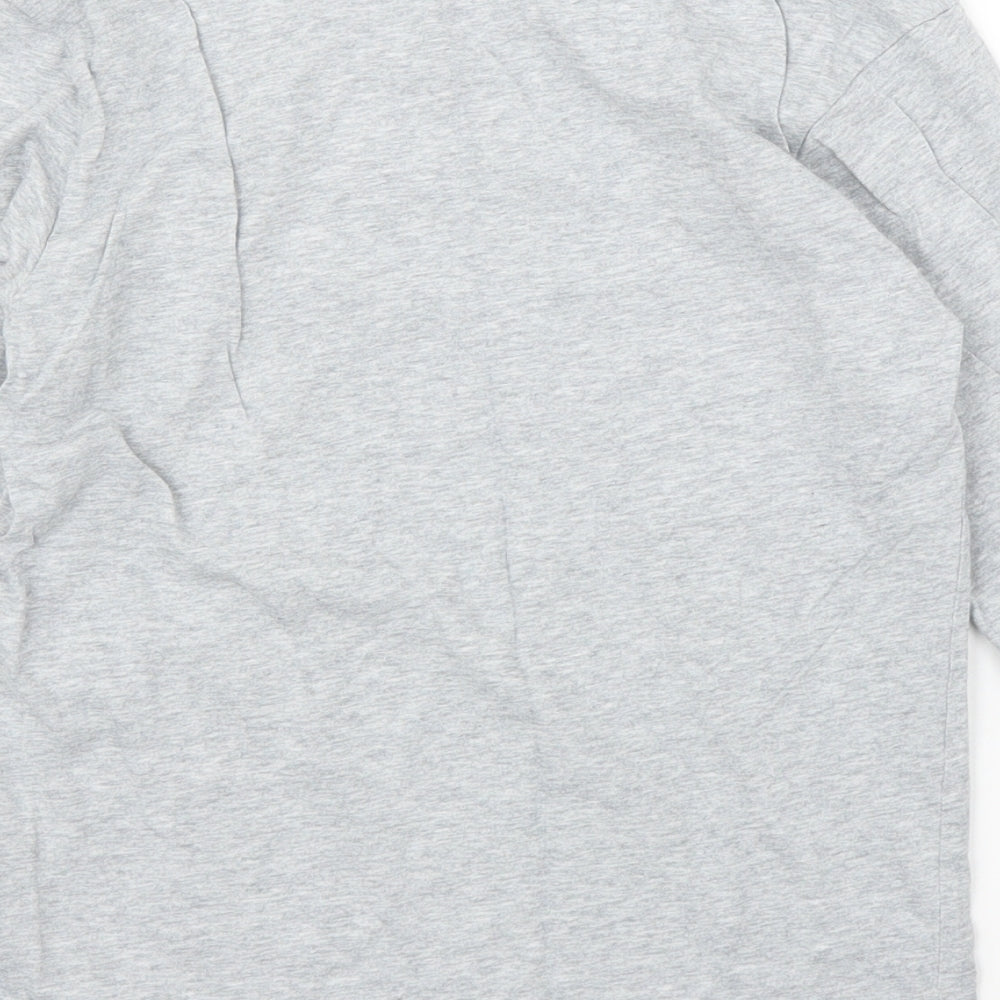 Popupshop Girls Grey   Basic T-Shirt Size 9 Years