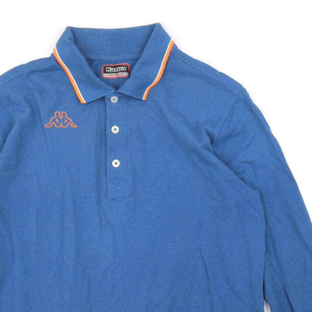 Kappa Mens Blue    Polo Size M