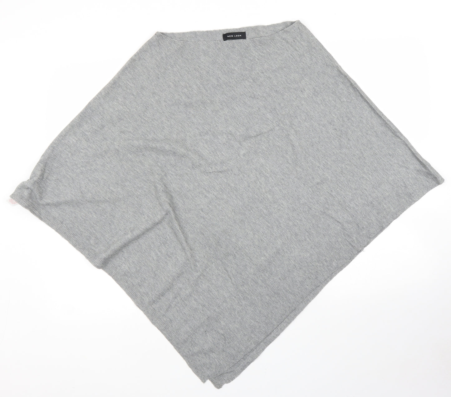 New Look Womens Grey   Pullover Jumper One Size  - Poncho
